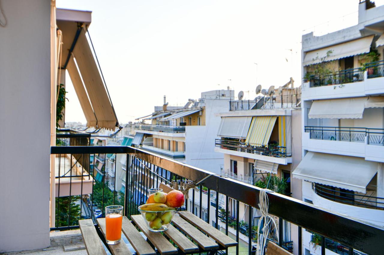 Athenian Sunny Apartment Buitenkant foto